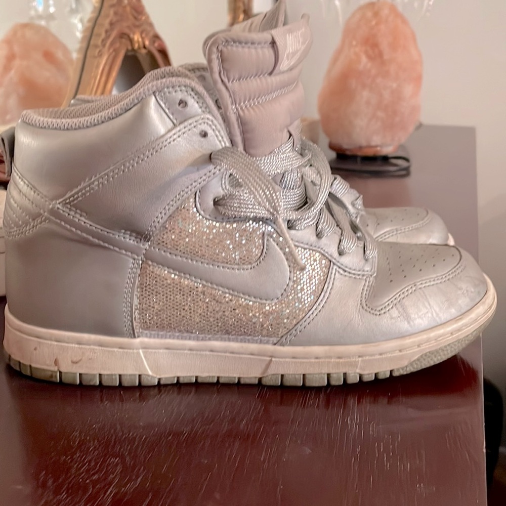 Special Edition Glitter/Sparkle Nike Air Force One’s. Only Worn Twice. Sz 7